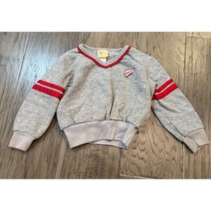 Vintage Double Dutch Gray Varsity Sweatshirt Kids Size M (5-6) USA Made‎